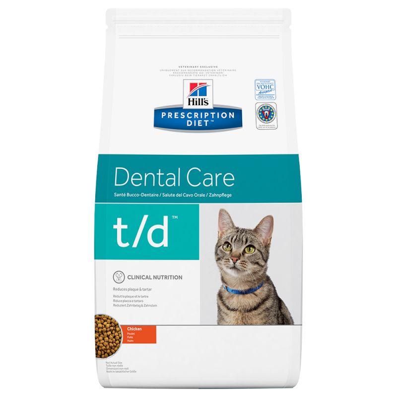 HILLS Cat  t/d Dental Care with Chicken 1.5 kg
