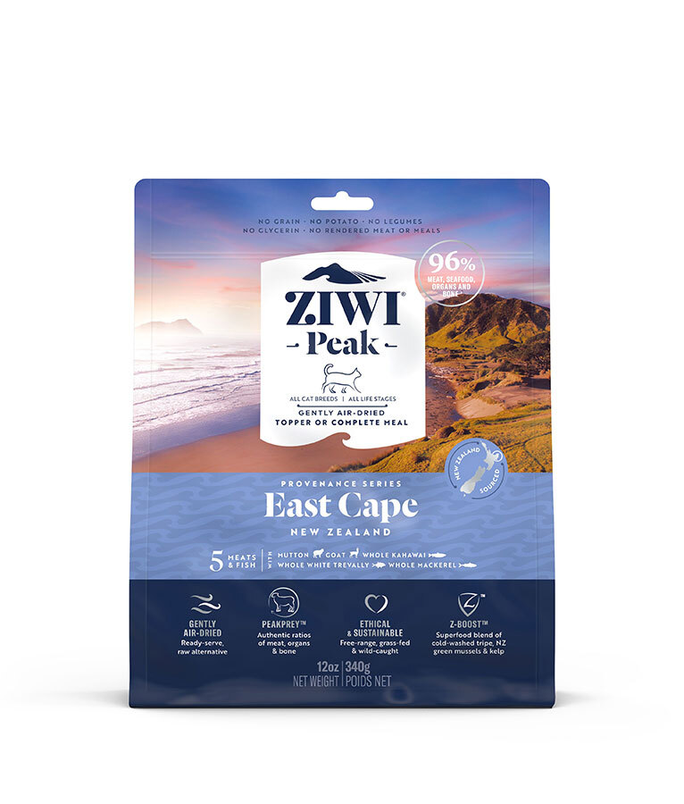 ZiwiPeak East Cape 340g for cats