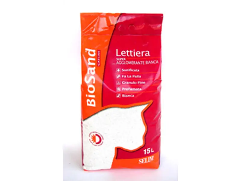 BIOSAND CAT LITTER SUPER CLUMP 15L