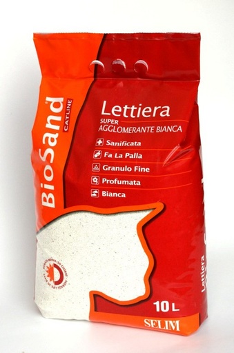 BIOSAND CAT LITTER SUPER CLUMP-SELIM 10L