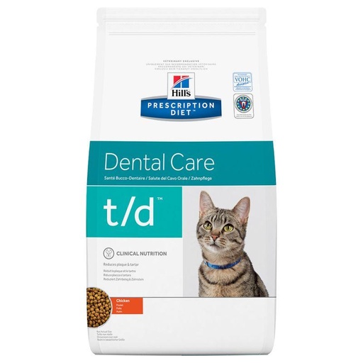 HILLS Cat  t/d Dental Care with Chicken 1.5 kg