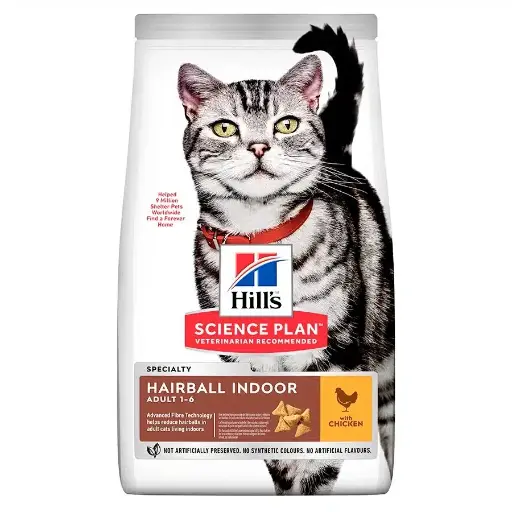 Hills Hairball With Chicken For Cat  1.5 KG