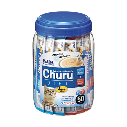 INABA Vetchuru diet tuna and chicken 50 X14 g