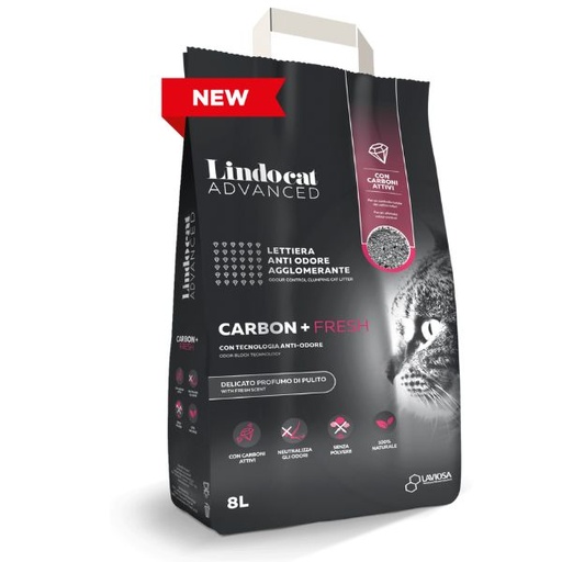 Lindocat advanced carbon + Fresh 8L