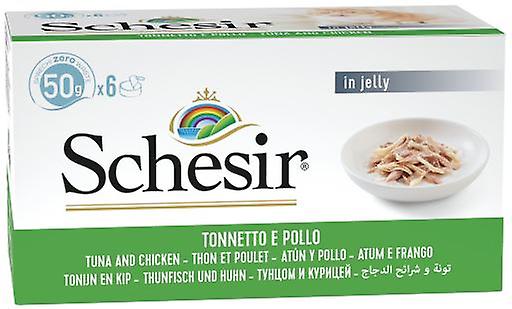 SCHESIR CAT TUNA AND CHICKEN 6X50G