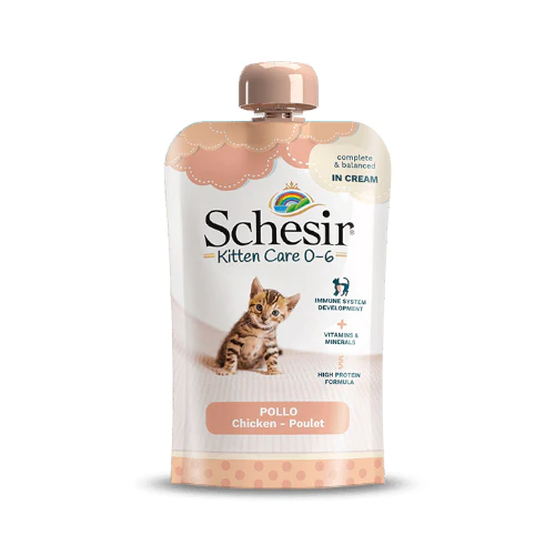 SCHESIR KITTEN CARE 0-6 CHICKEN CREAM 150G