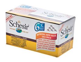 Schesir Cat Chicken Fillets 6 x50g